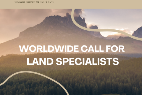 Worldwide call for land specialists