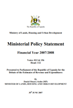 Financial Year 2007/2008 